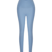 Blue High Waist Recovery Leggings
