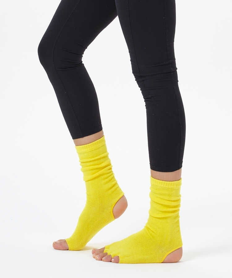 Sarı Bilekli Yoga &amp; Pilates Çorabı