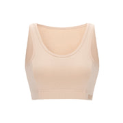 Hori - Bej Organik Pamuk Spor Sütyeni