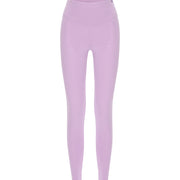 Diya - Lila Organik Pamuklu Yüksek Bel Uzun Tayt