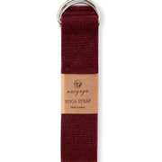 Claret Red Yoga Belt ( Strap )