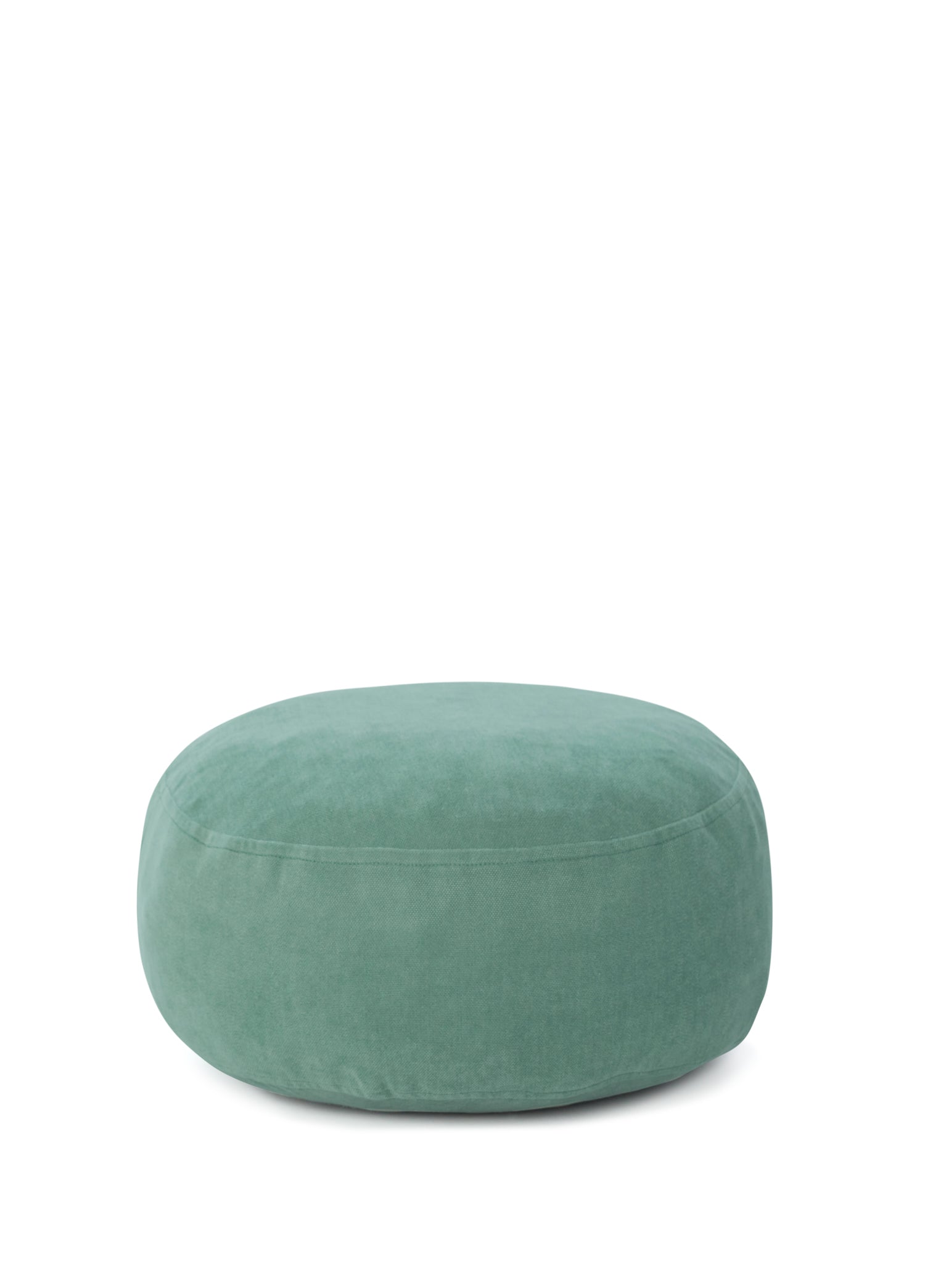 Green Meditation Cushion 33 Cm Diameter