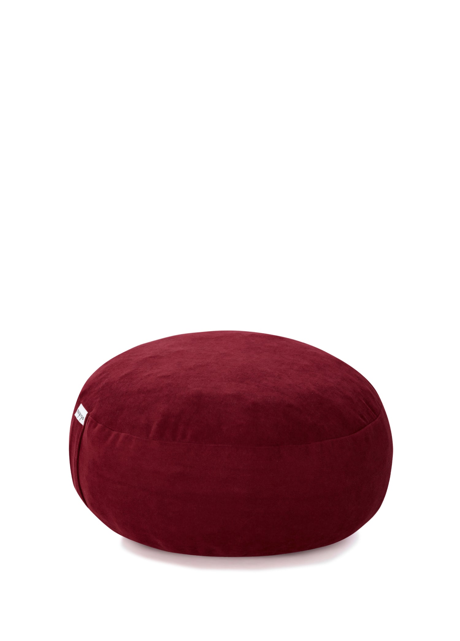 Claret Red Meditation Cushion 40 Cm Diameter