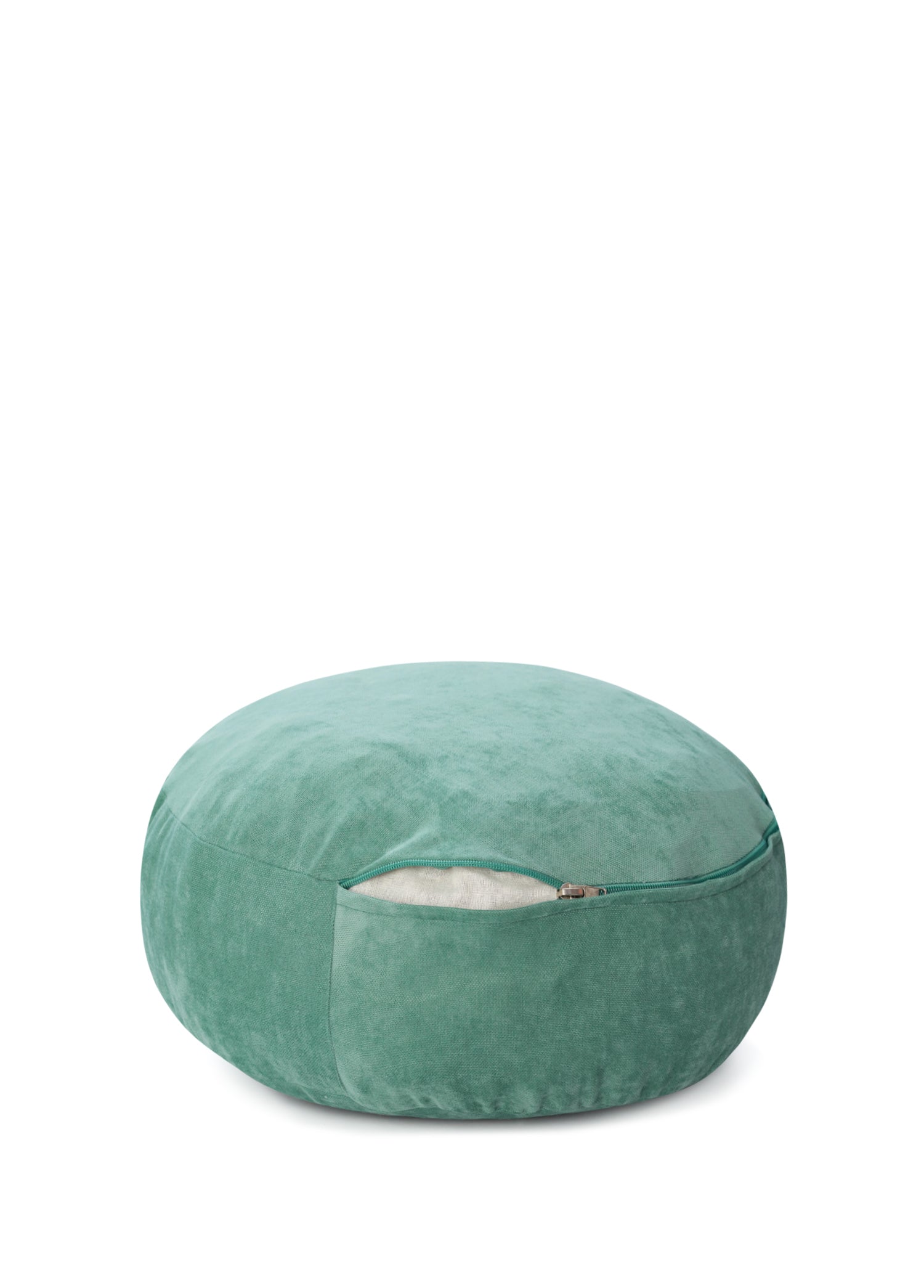 Green Meditation Cushion 40 Cm Diameter