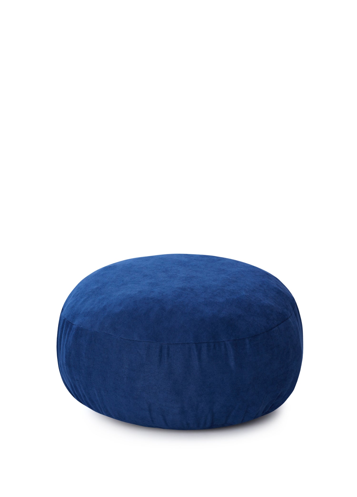 Dark Blue Meditation Cushion 40 Cm Diameter