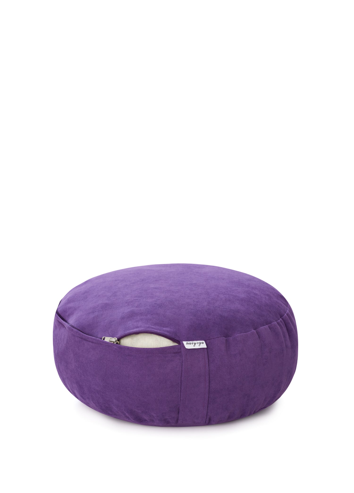 Purple Meditation Cushion 40 Cm Diameter
