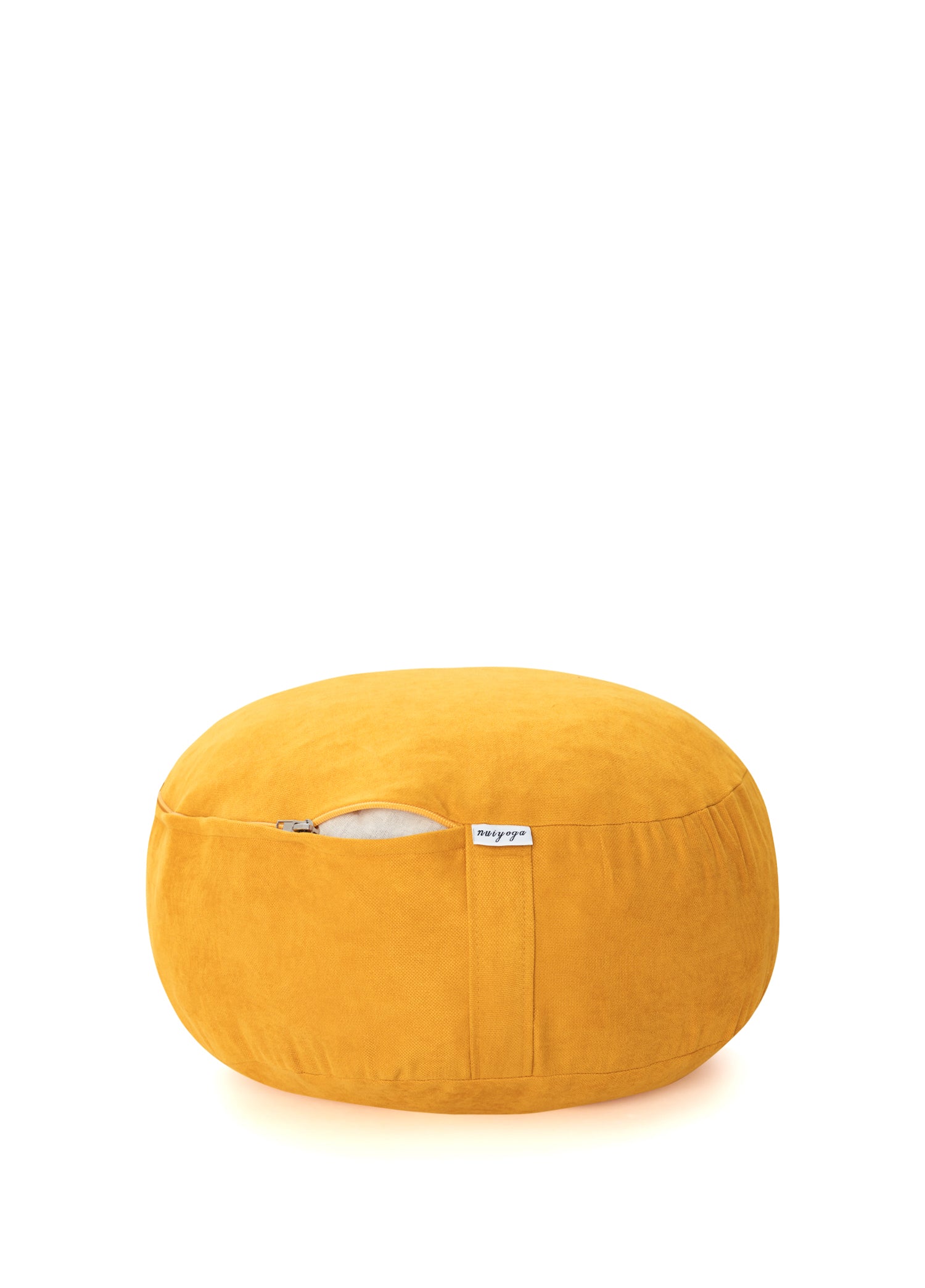 Yellow Meditation Cushion 40 Cm Diameter
