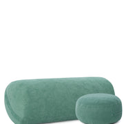 Green Bolster & Meditation Cushion