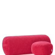 Pink Bolster & Meditation Cushion