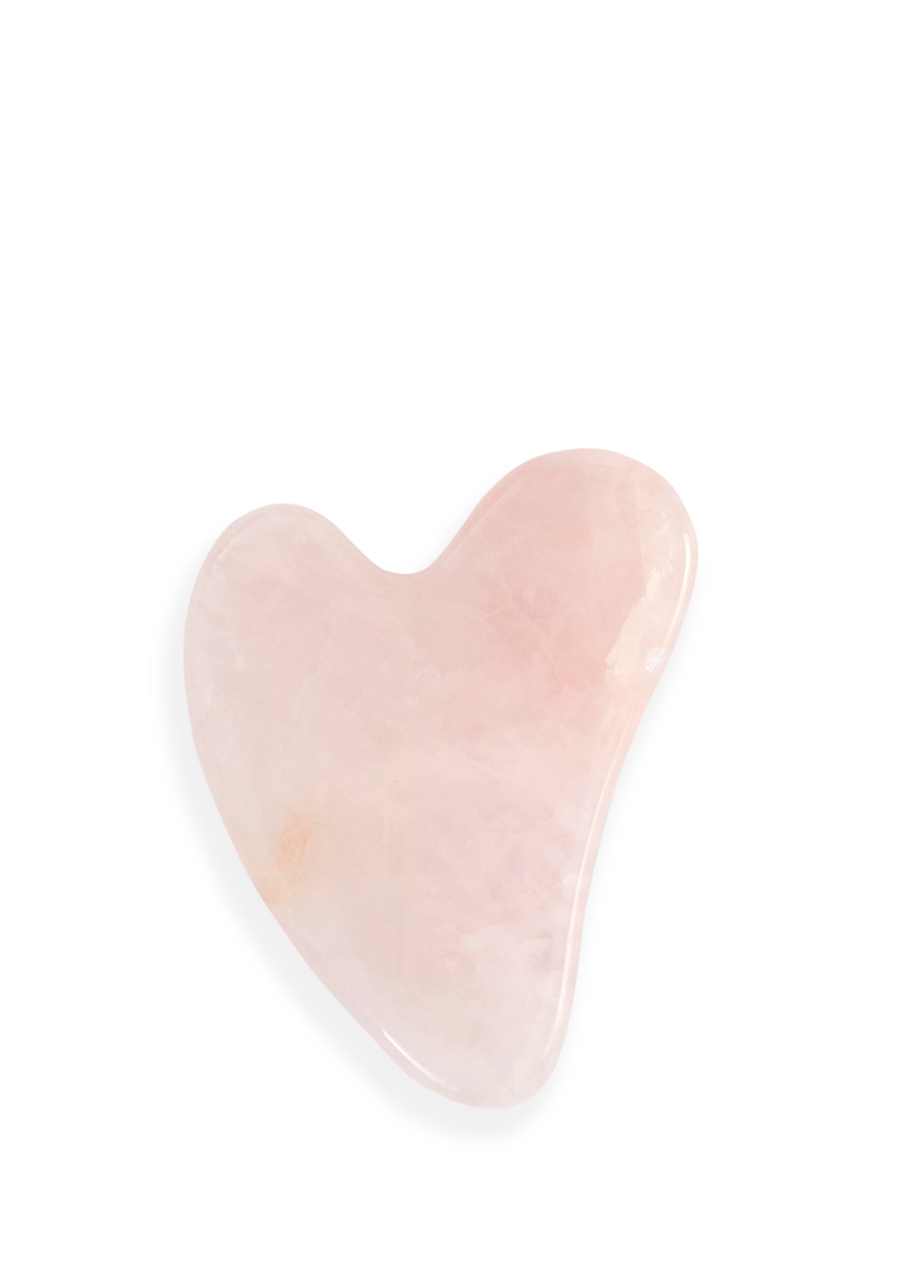 Pink Quartz Gua Sha Facial Massage Stone