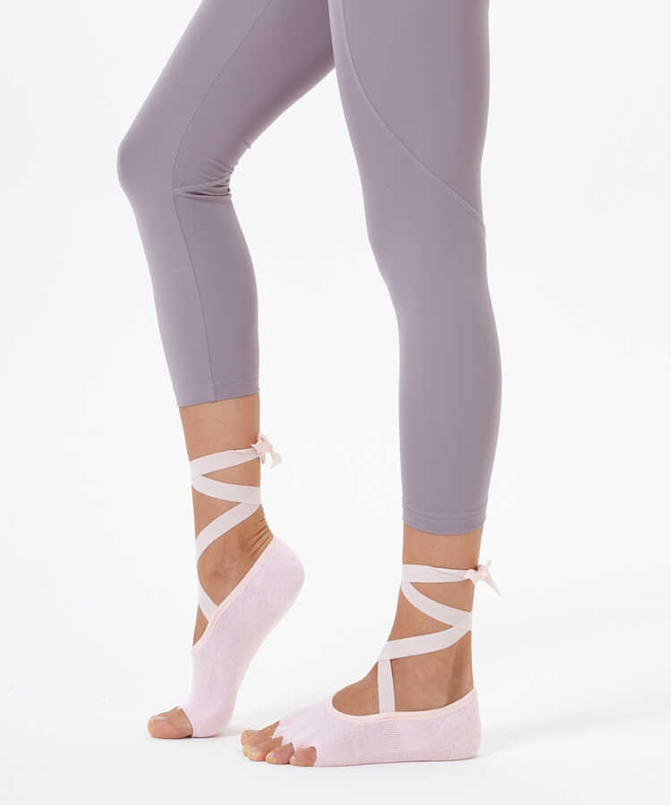 Pink Strap Yoga &amp;amp; Pilates Socks