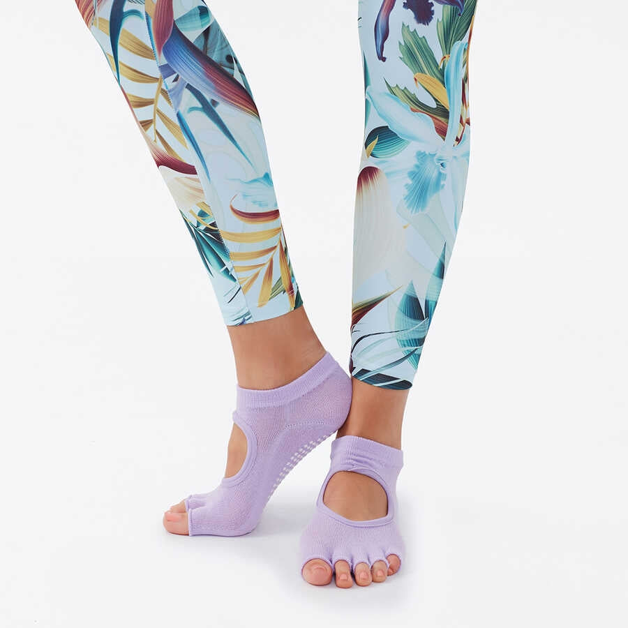 Purple Yoga &amp;amp; Pilates Socks