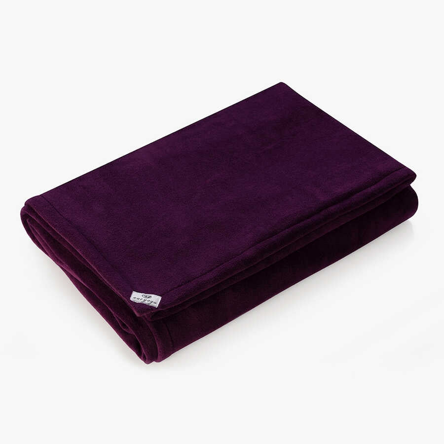 Purple Yoga Blanket
