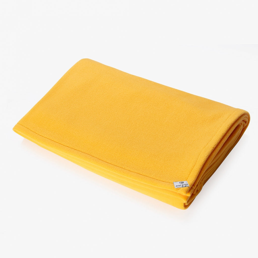 Yellow Yoga Blanket