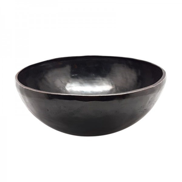 Handmade Black Tibetan Bowl 25 Cm